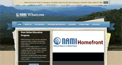 Desktop Screenshot of namiwhatcom.org